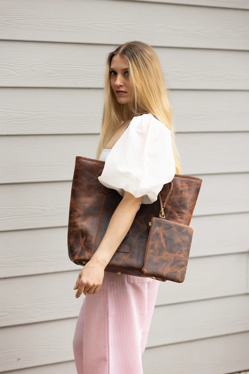 Marie Everyday Tote Crazy Horse