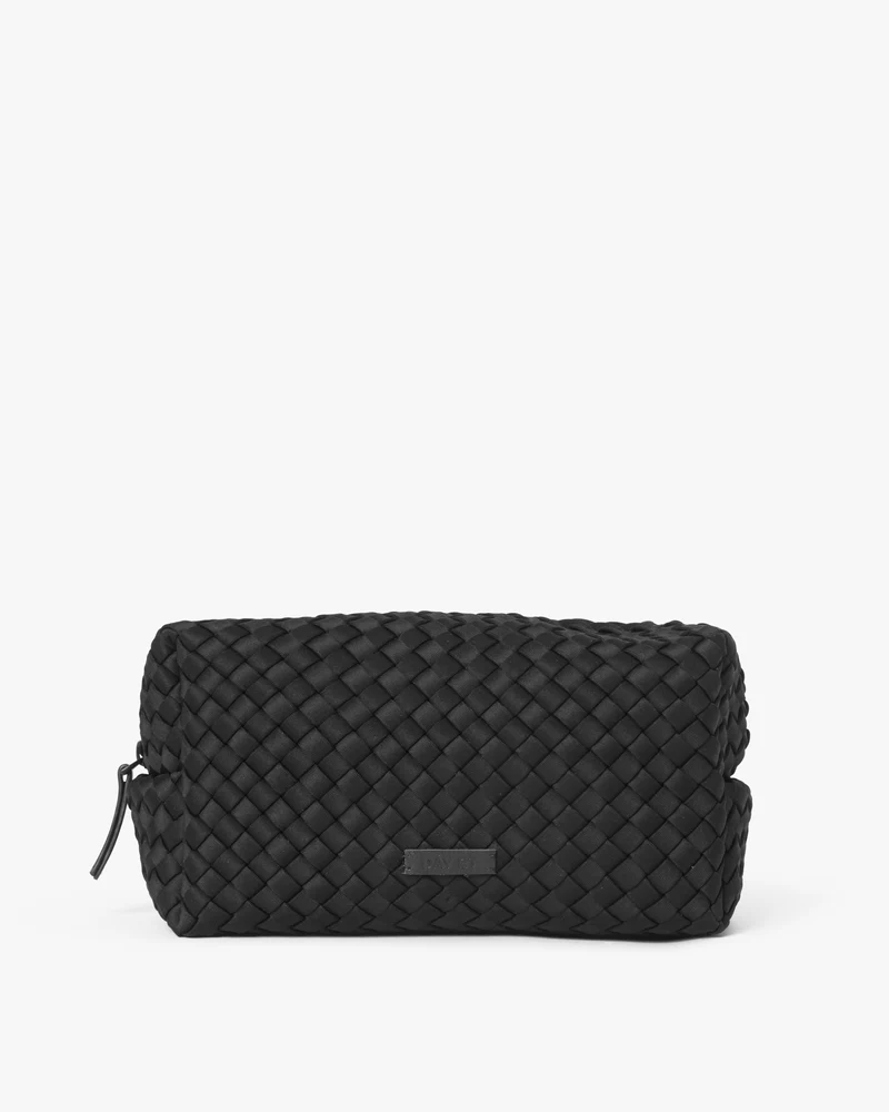 Medium Neoprene Hand-Braided Toilettaske