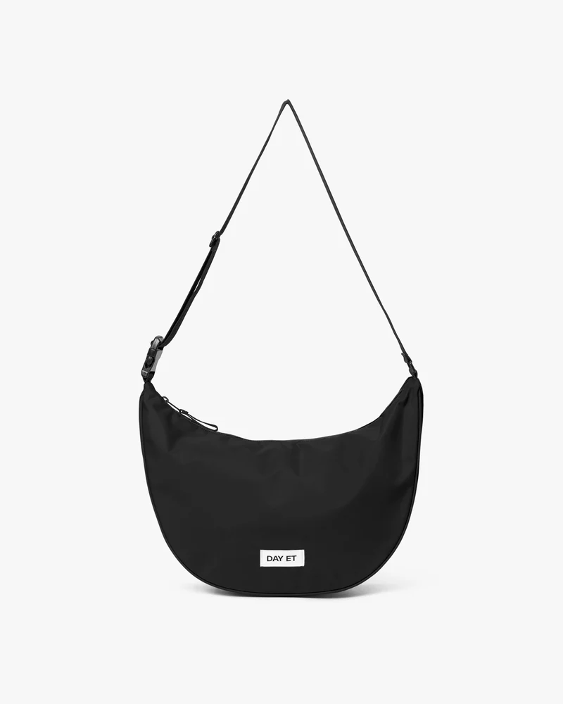 Large Nylon Wave Crossbody Väska