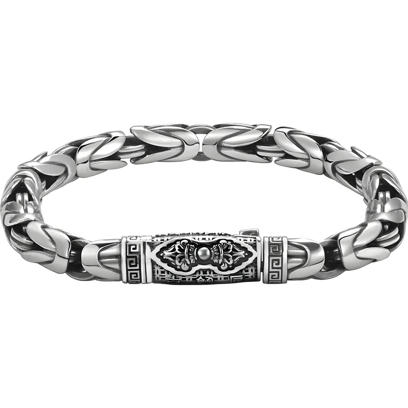 Woven Silver Bracelet