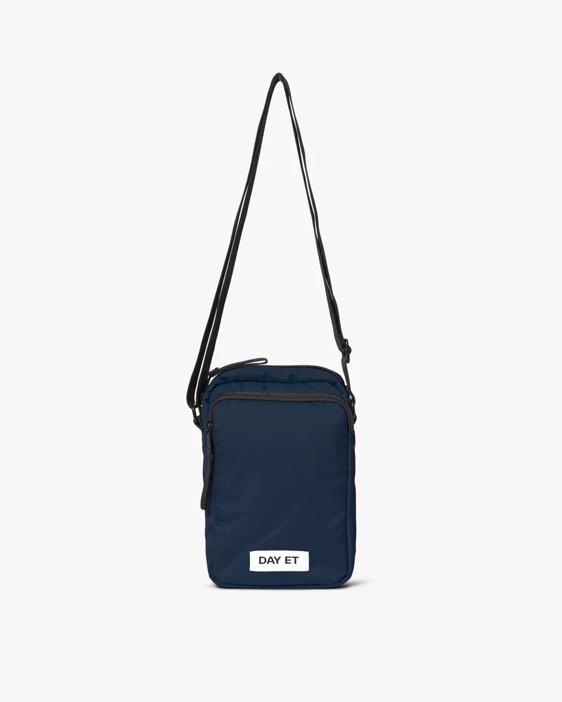 Large Compact Nylon Crossbody Väska