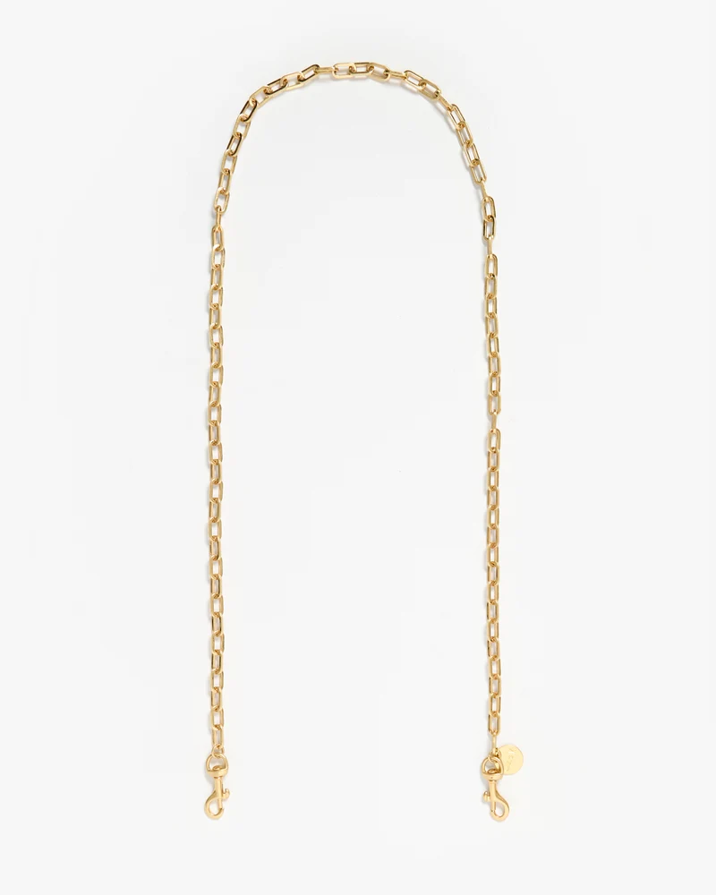 Oval Chain Crossbody Strap