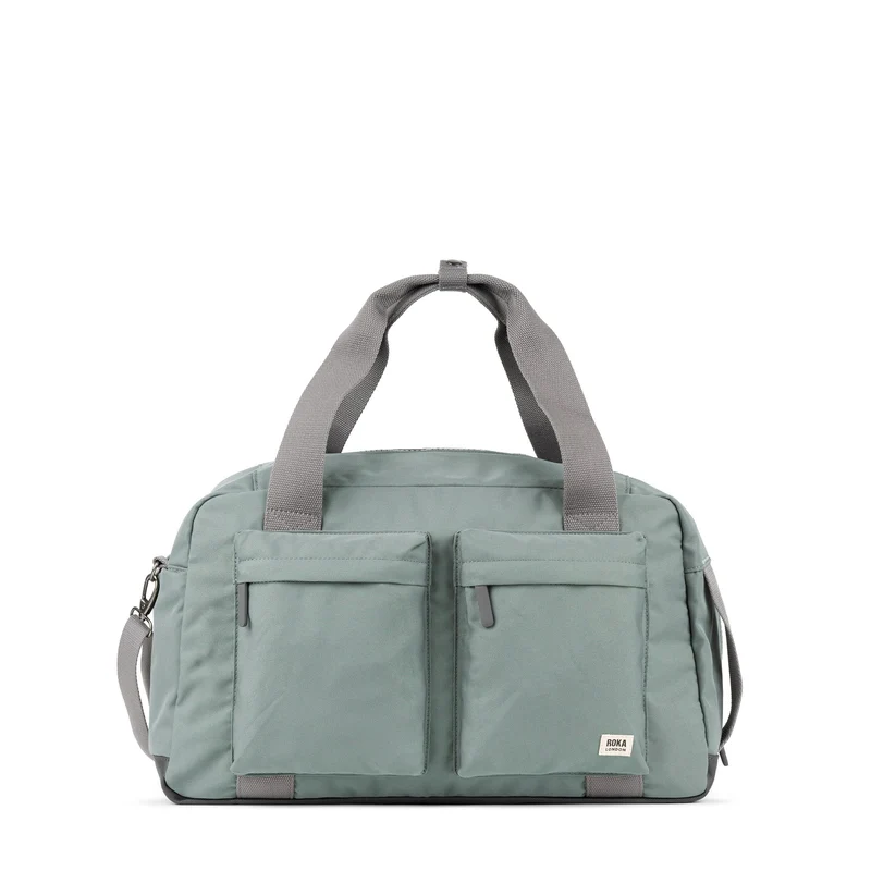 ROKA Gatwick Medium Recycled Canvas Bag - Tenn