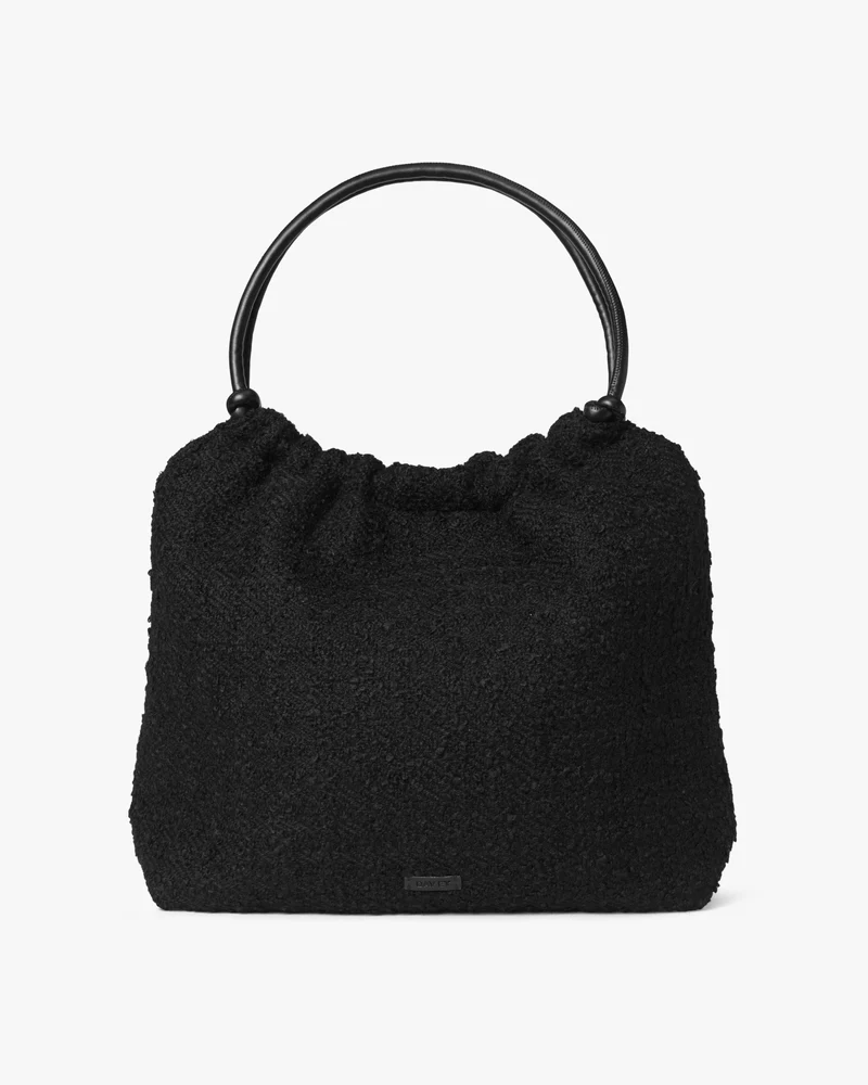 Large Woolen Pop Scrunch Skuldertaske