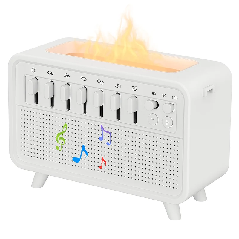 3-in-1 Bluetooth Humidifier with Night Light & White Noise