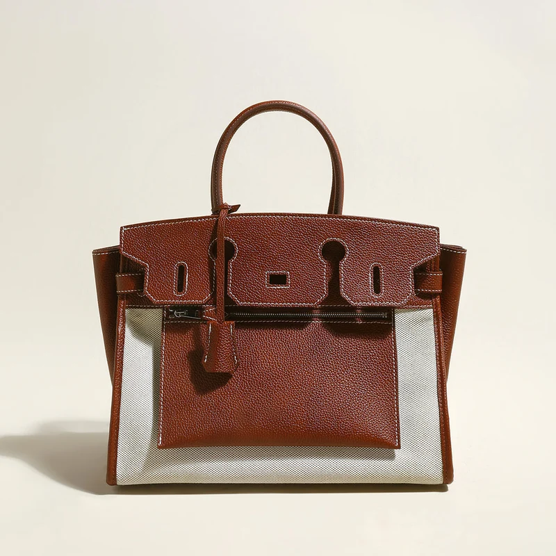 Lyon Leather Tote Bag