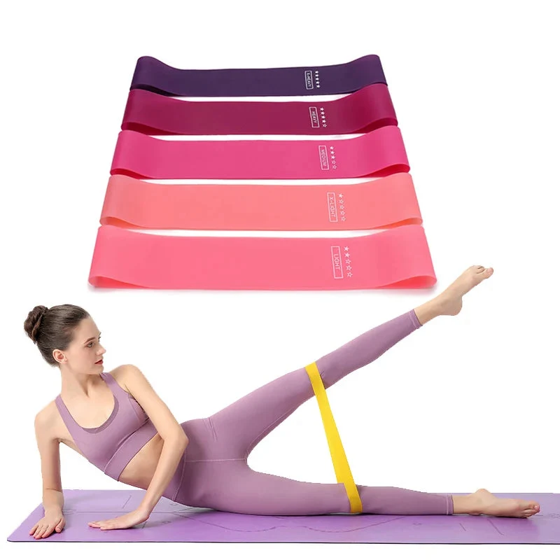 Fitness Work Out Rubber Resistance Band, Resistance Wait Belt and Suction Situp Bar