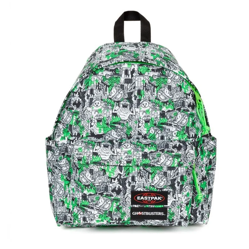 Ryggsäck Eastpak Day Pak'R, grön med doodle-mönster, unisex