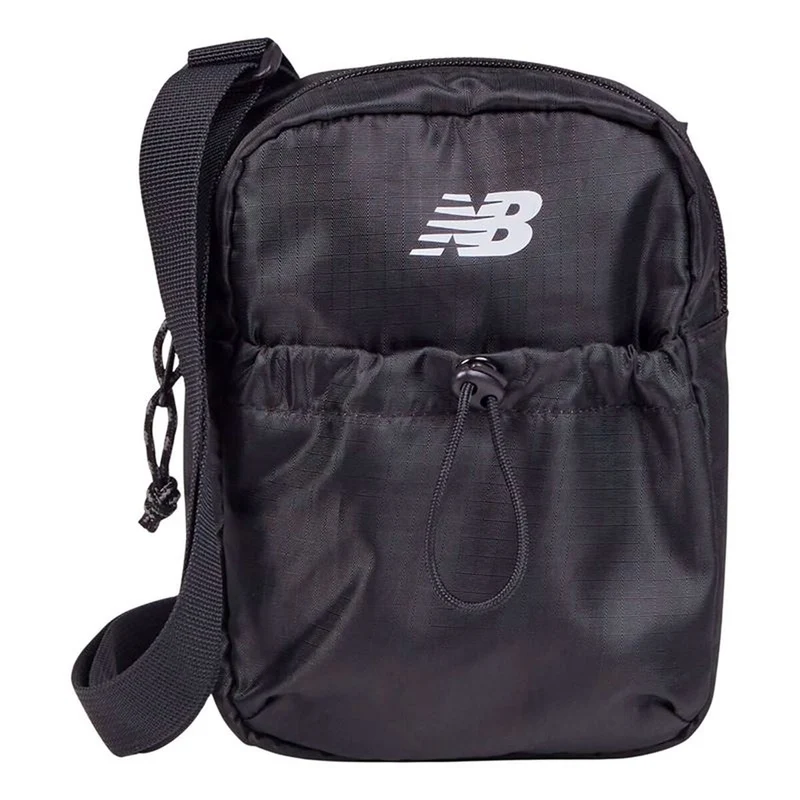 Axelväska New Balance Essential Sling, svart, unisex