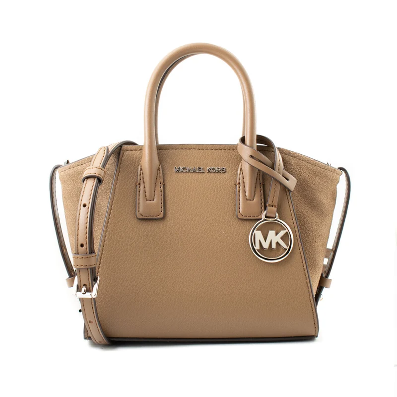 Michael Kors Handväska Avril Konstlader Diskret Brun