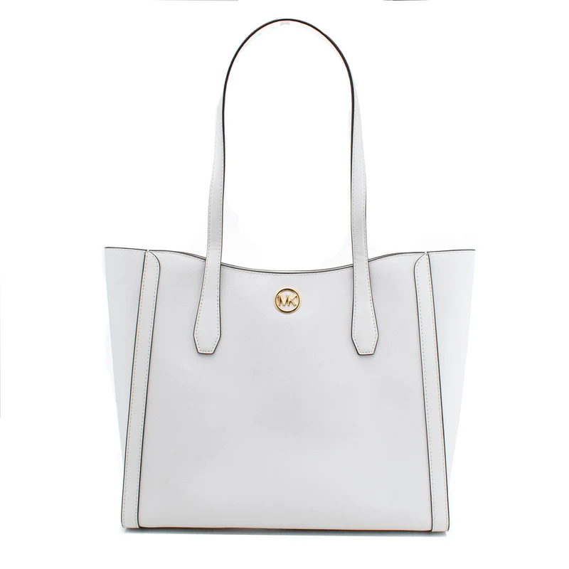 Michael Kors Axelväska Leida Modern Vit