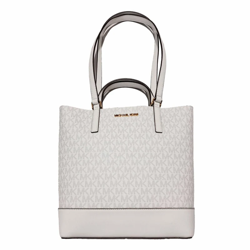 Michael Kors Axelväska Kelli Syntetlader Vit