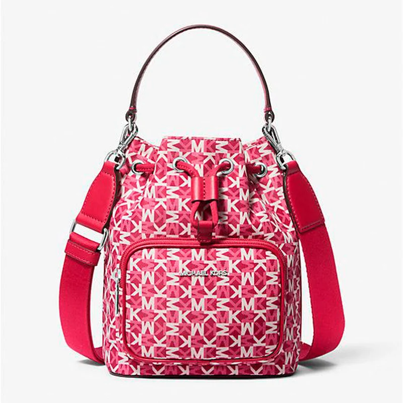 Michael Kors Axelväska Khai Rosa