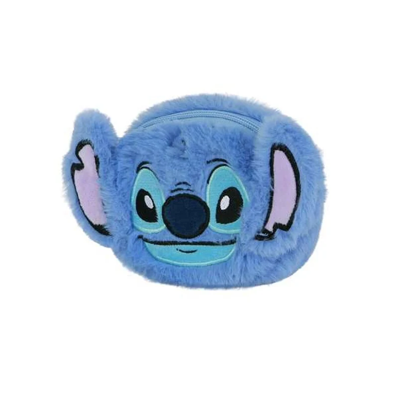 Plånbok Stitch, blå, kompakt
