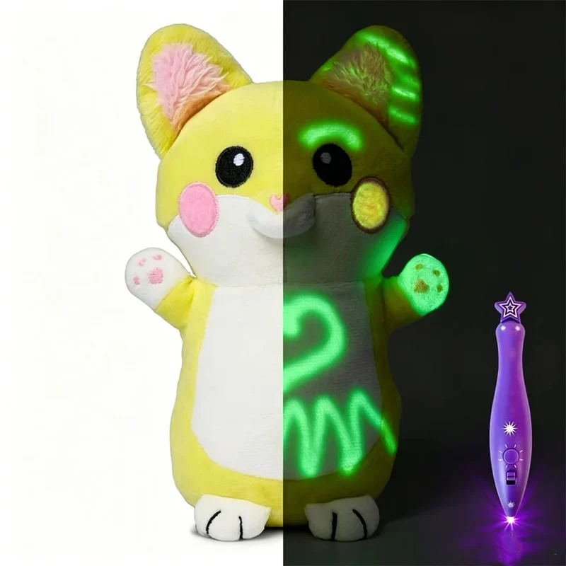 Glow Drawing Plush Toy