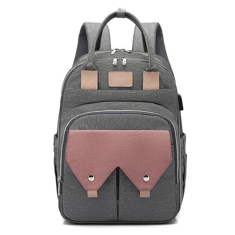 Large-Capacity Diaper Bag Parent Backpack