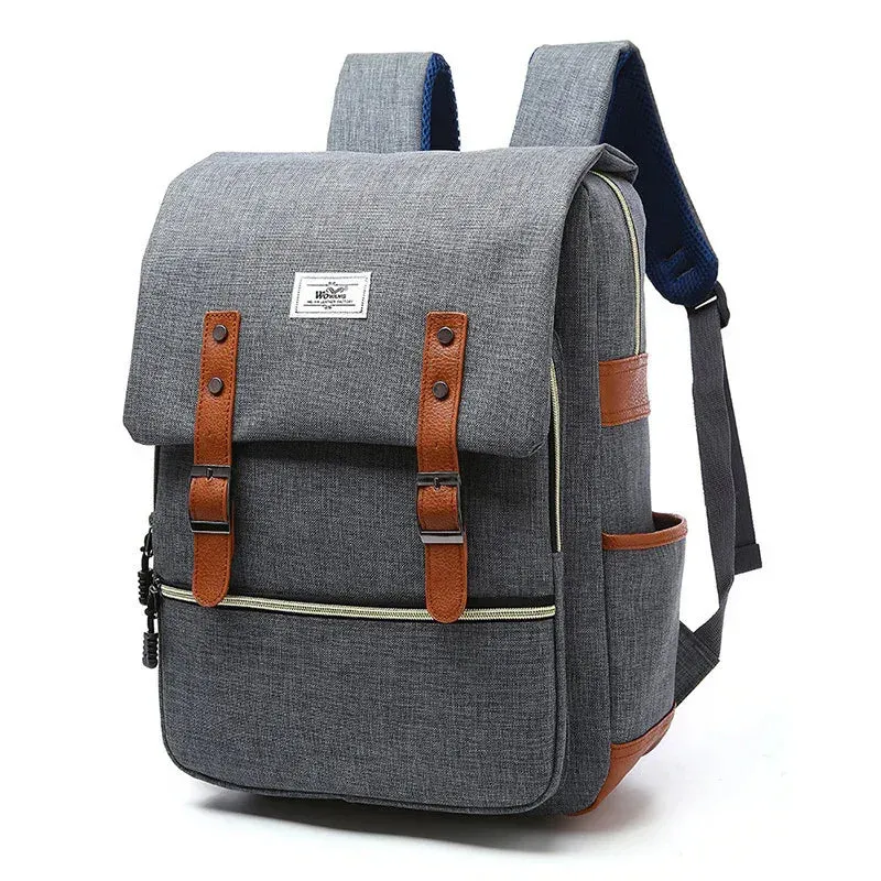 Korean Men Women Unisex Sports Casual Fashion Travel Bag Backpack