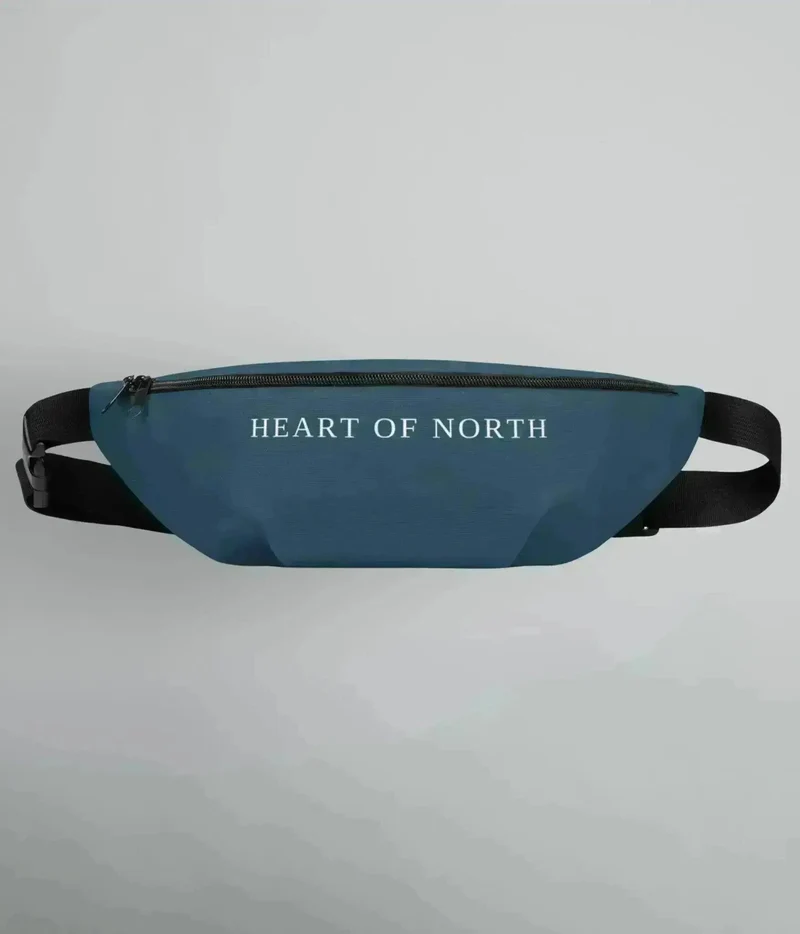 VÄSKA FANNY PACK HEART OF NORTH (MARINBLÅ)