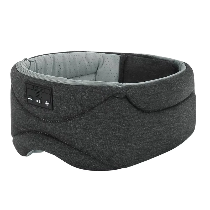 Bluetooth Sovmask – Sovmask med Inbyggda Högtalare