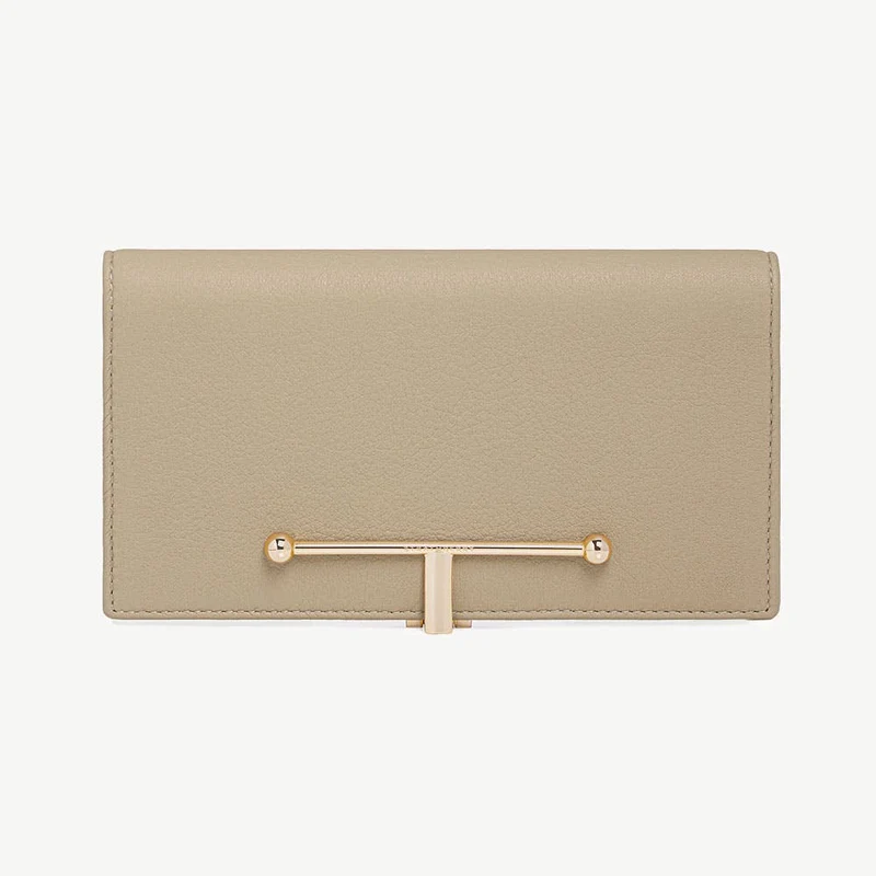 Large Melville Street Wallet - Sand
