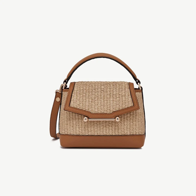 Mosaic Nano - Tan/Natural Raffia