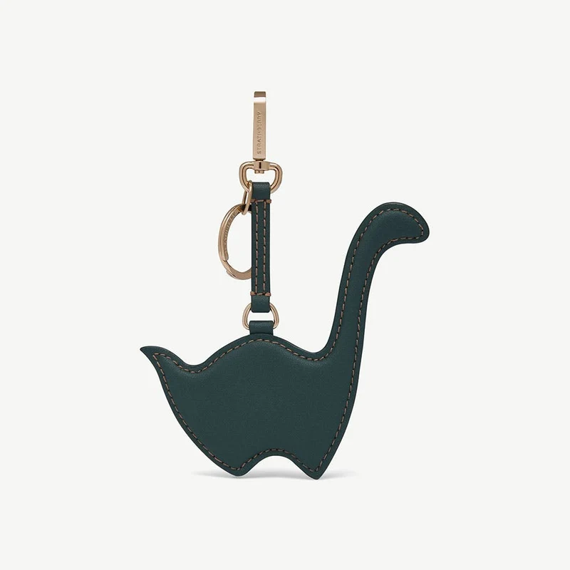 Bag Charm - Nessie Bottle Green