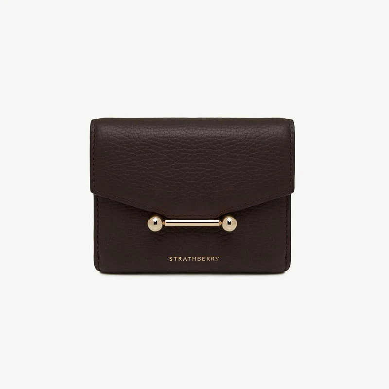 Mosaic Trifold Wallet - Espresso