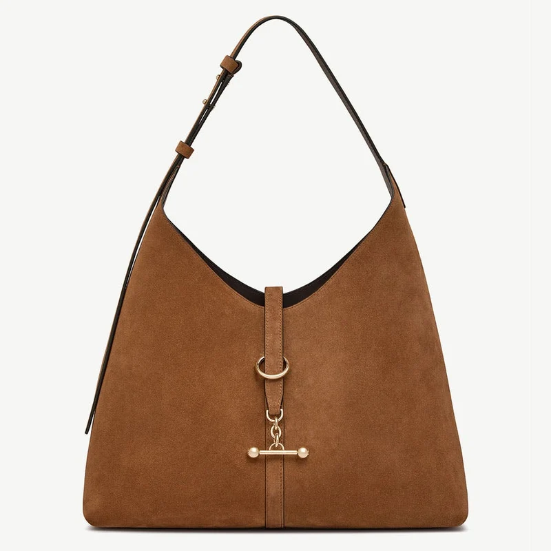 Kite Hobo Maxi - Tan Suede