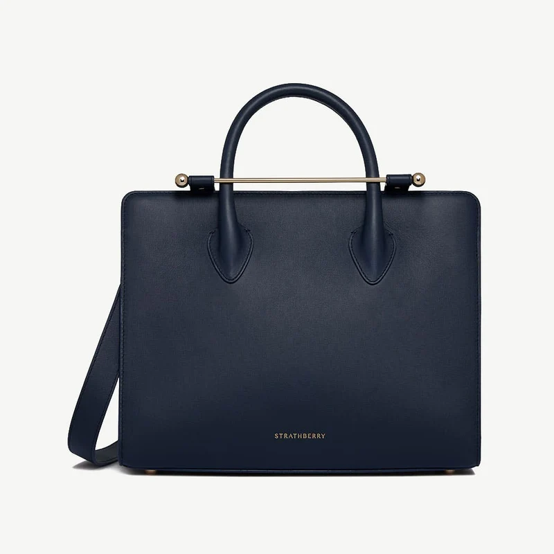 Midi Tote - Marine Blue