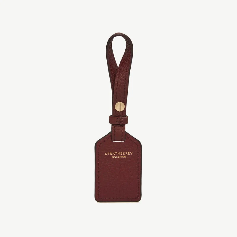 Leather Tag - Oxblood