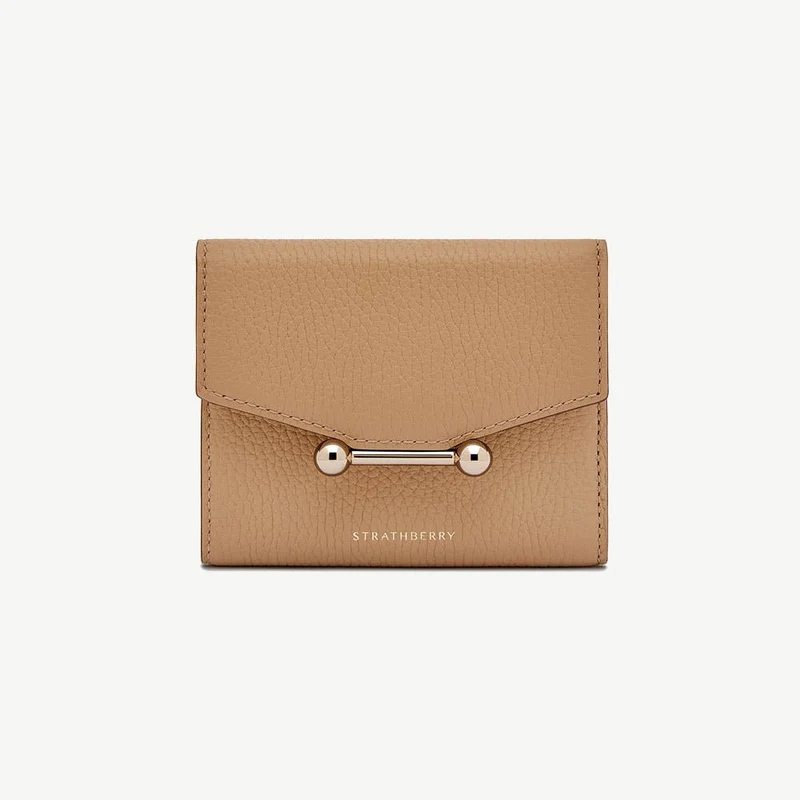 Mosaic Trifold Wallet - Caramel