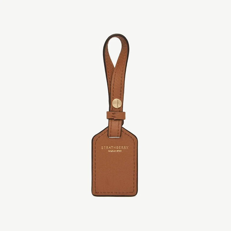 Leather Tag - Tan