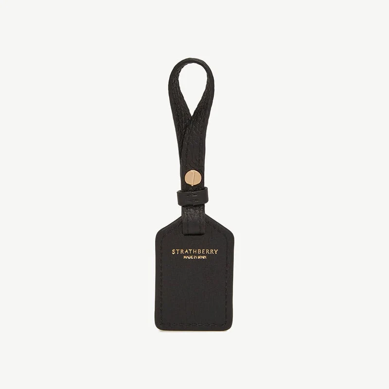 Leather Tag - Black