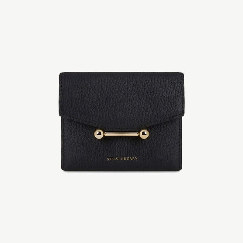 Mosaic Trifold Wallet - Black