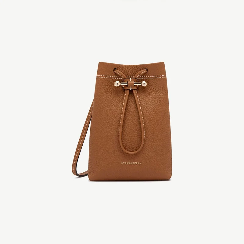 Osette Midi Pouch - Tan