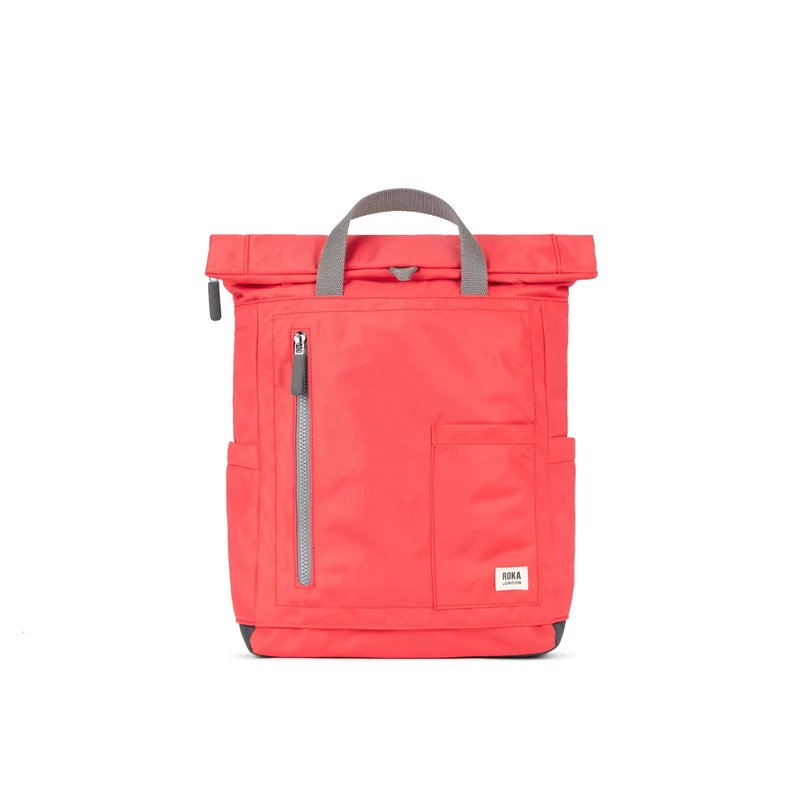 ROKA Camden P Medium Recycled Nylon Bag - Poppy