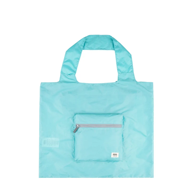 ROKA Borough Medium Recycled Nylon Ripstop Bag - Aquatic Awe