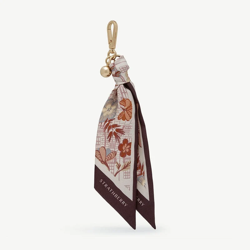 Silk Charm - Scottish Architecture Burgundy