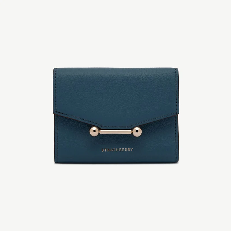 Mosaic Trifold Wallet - Loch Blue