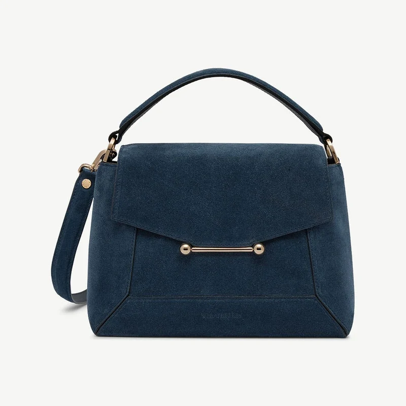 Mosaic Bag - Loch Blue Suede