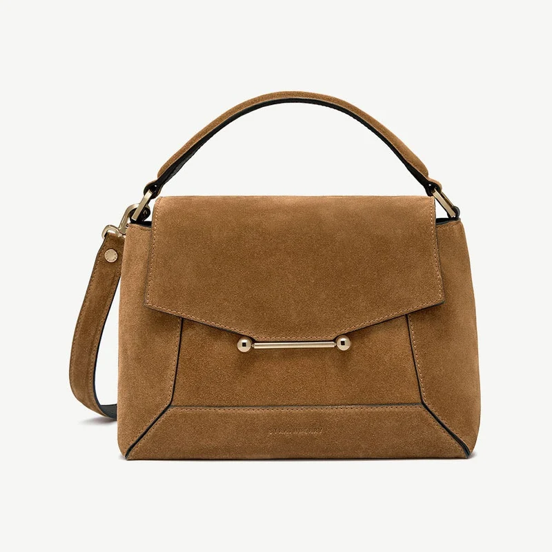 Mosaic Bag - Toffee Suede/Espresso