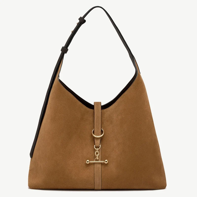 Kite Hobo Maxi - Toffee Suede/Espresso