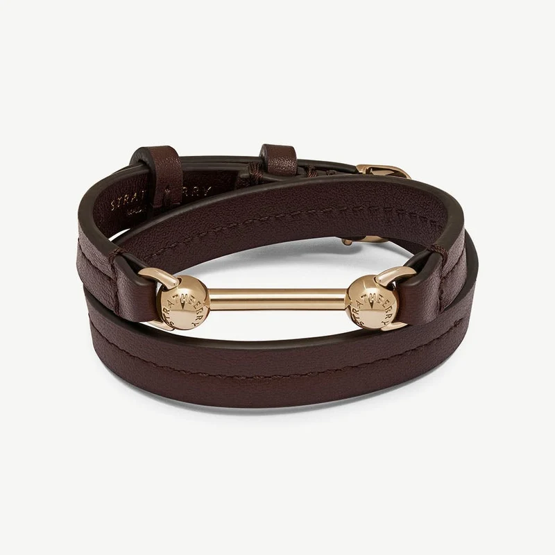 Corda Double Wrap Bracelet - Burgundy