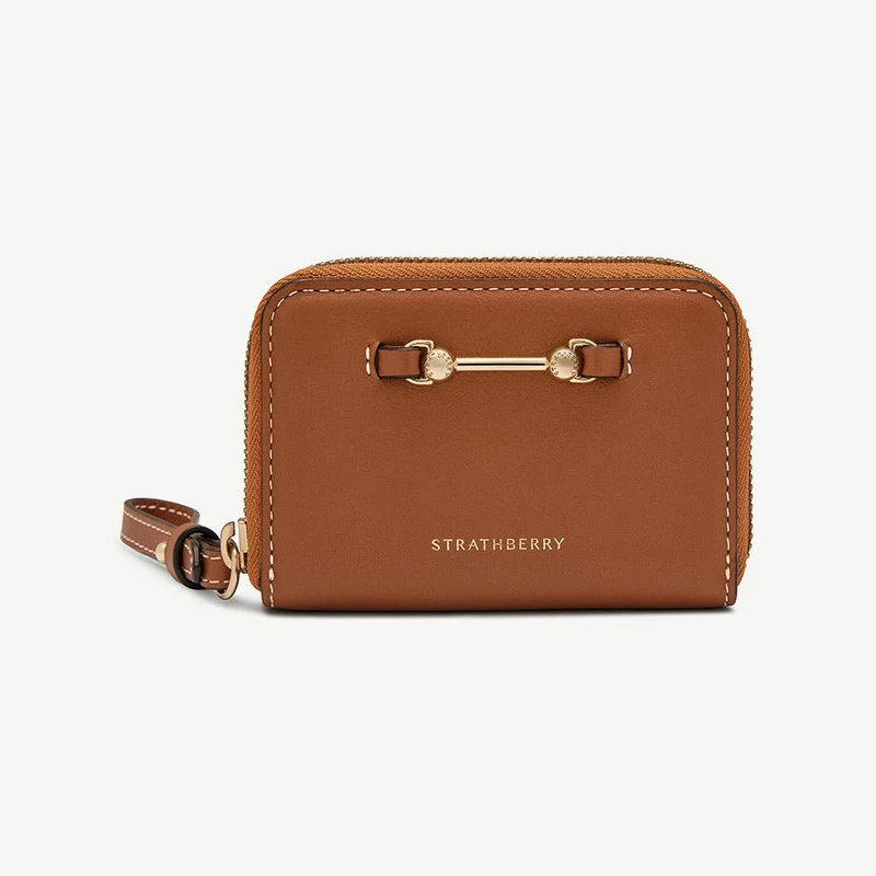 Corda Zip Around Wallet - Chestnut