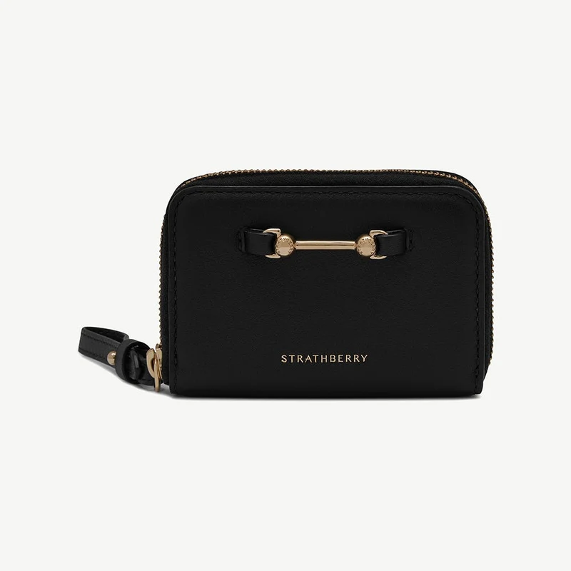Corda Zip Around Wallet - Black