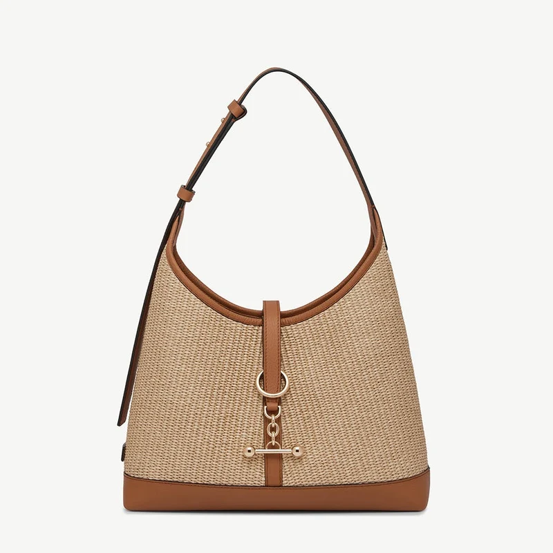 Kite Hobo - Tan/Natural Raffia