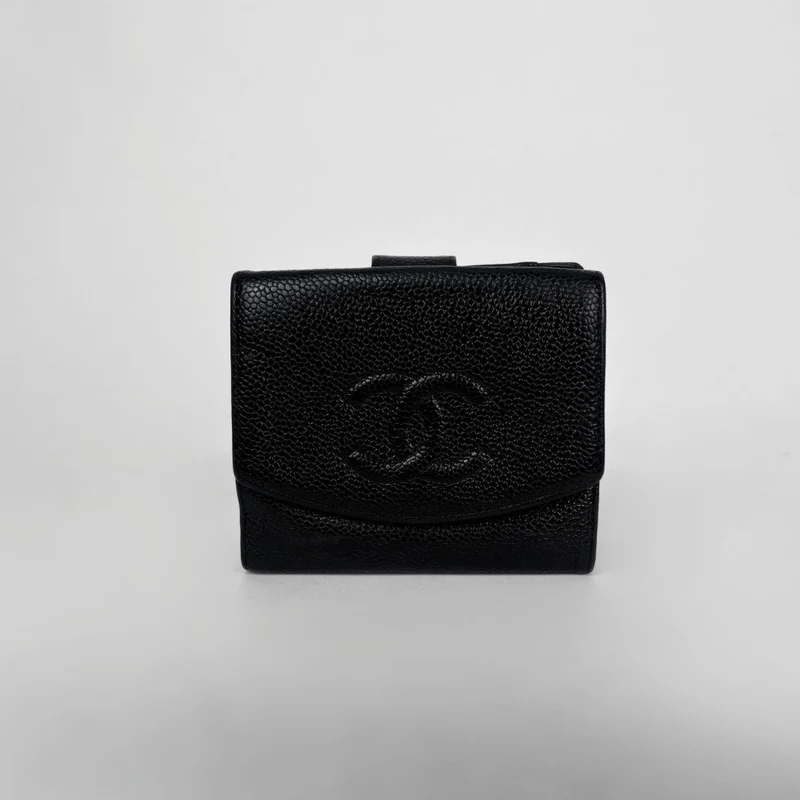 Chanel Tidlös CC kompakt fransk plånbok