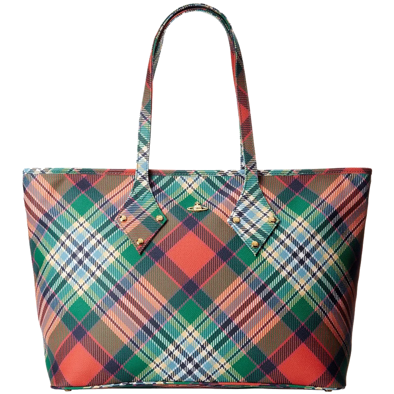 Vivienne Westwood Plaid Tote