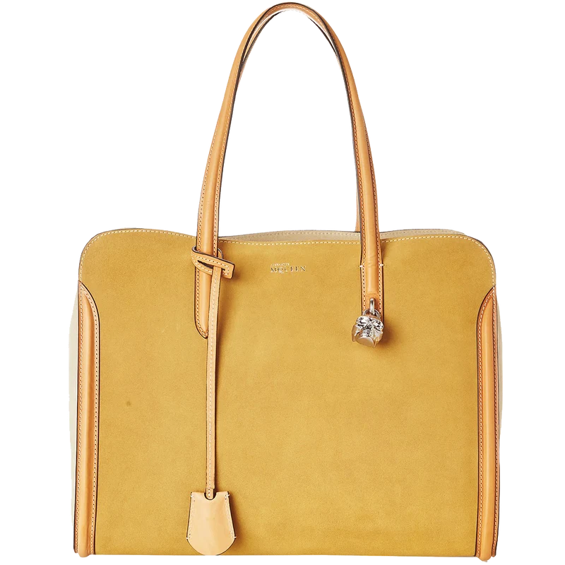 Alexander McQueen Padlock Shopper Small