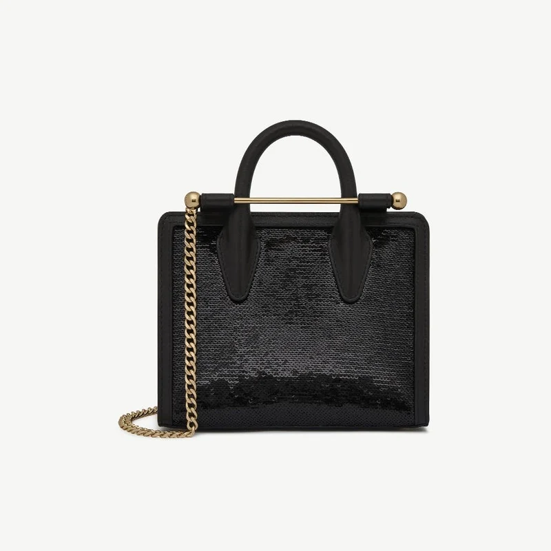 Nano Tote - Black Sequins